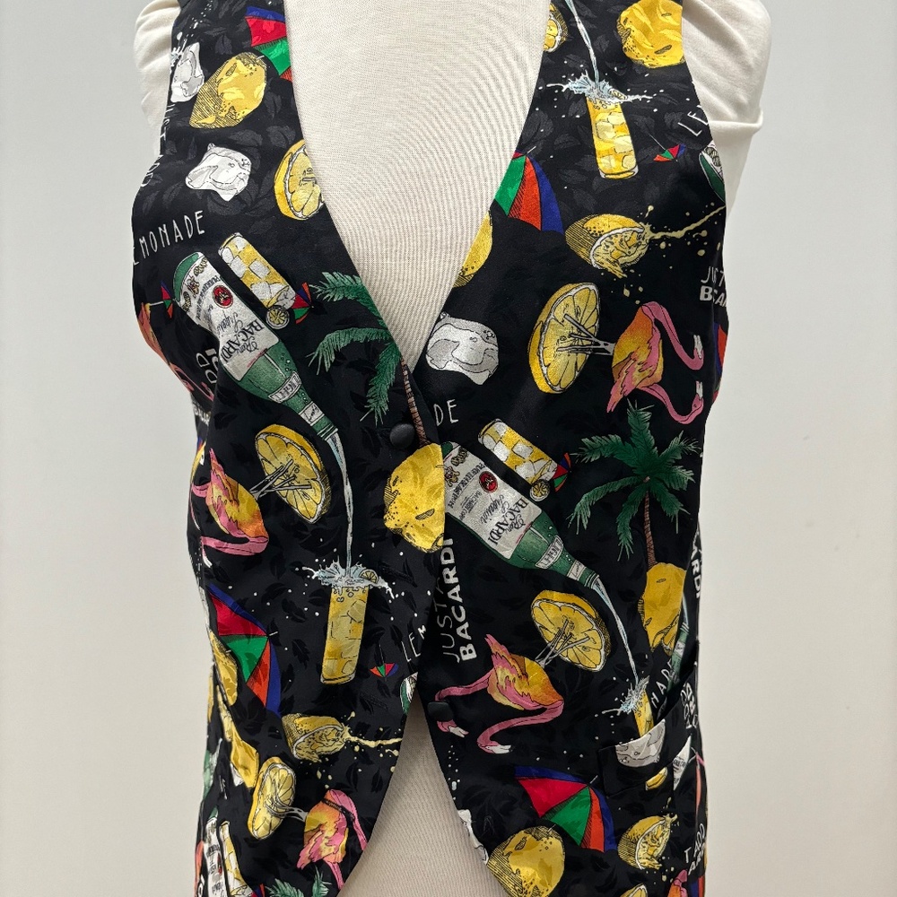 Nicole Miller Vintage silk vest
